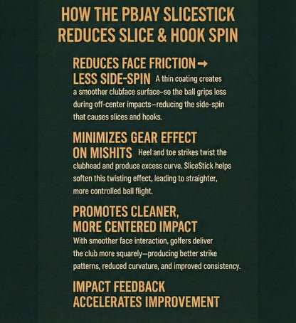 Slicestick Golf Club Balm